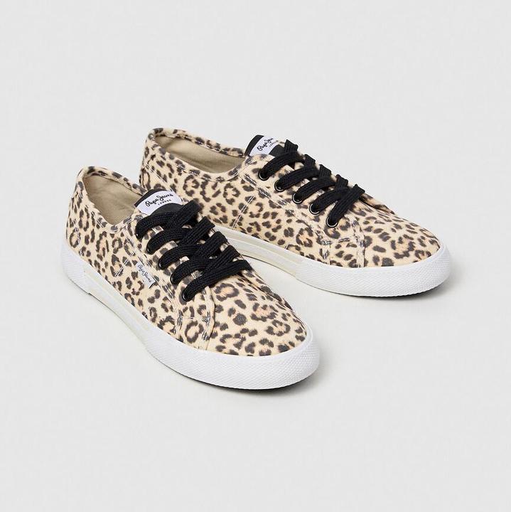 Image du produit Pepe Jeans Leinen-Sneakers Brady Leo (41)