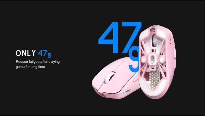 Image du produit Lamzu Maya X Gaming Maus - Cloud White (Sans fil, Filaire)