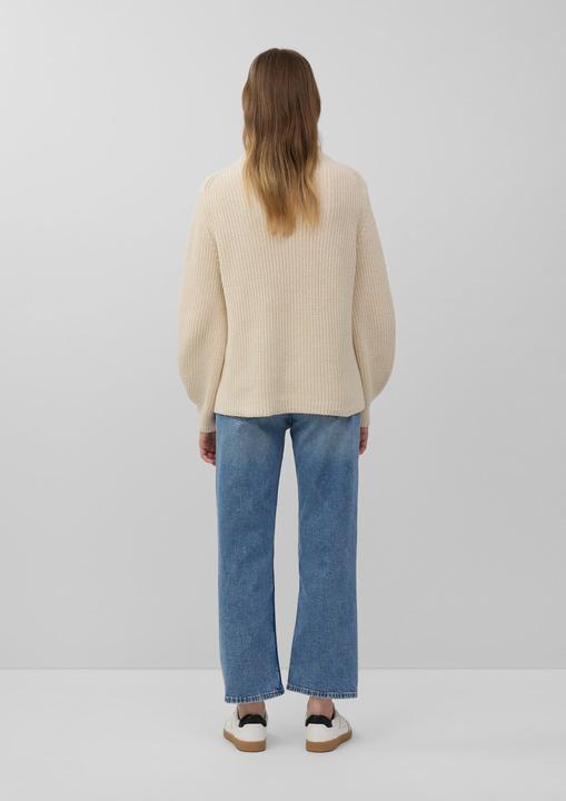Produktbild s.Oliver Strickpullover Strickpullover mit weitem Arm und Turtleneck (44)