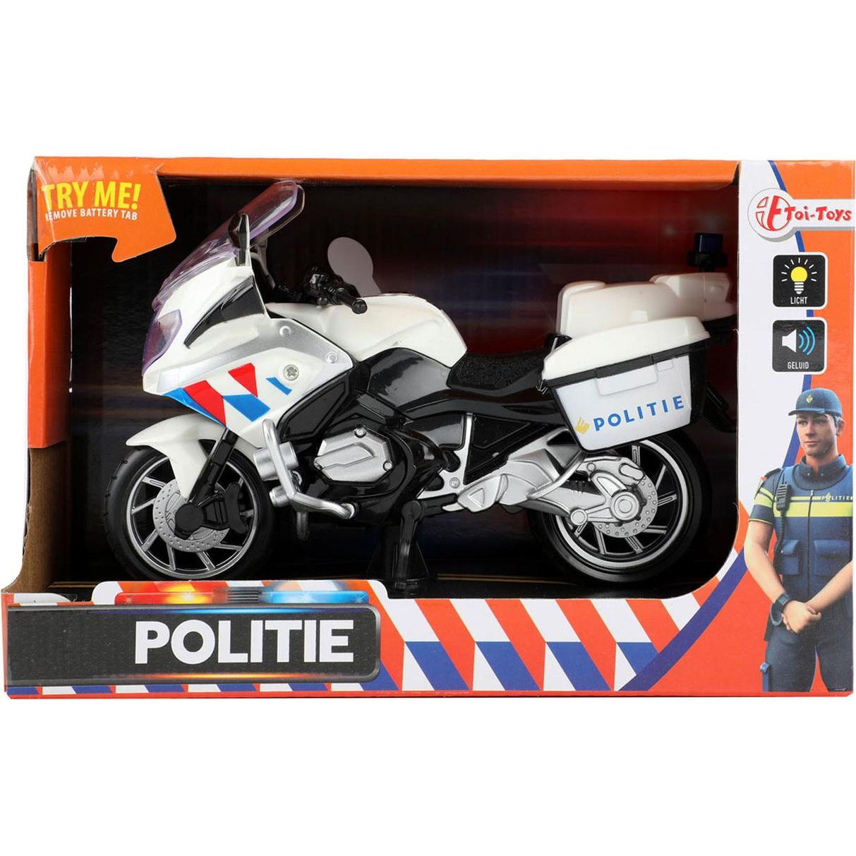 Toi-Toys Moto della polizia olandese con luci e suoni