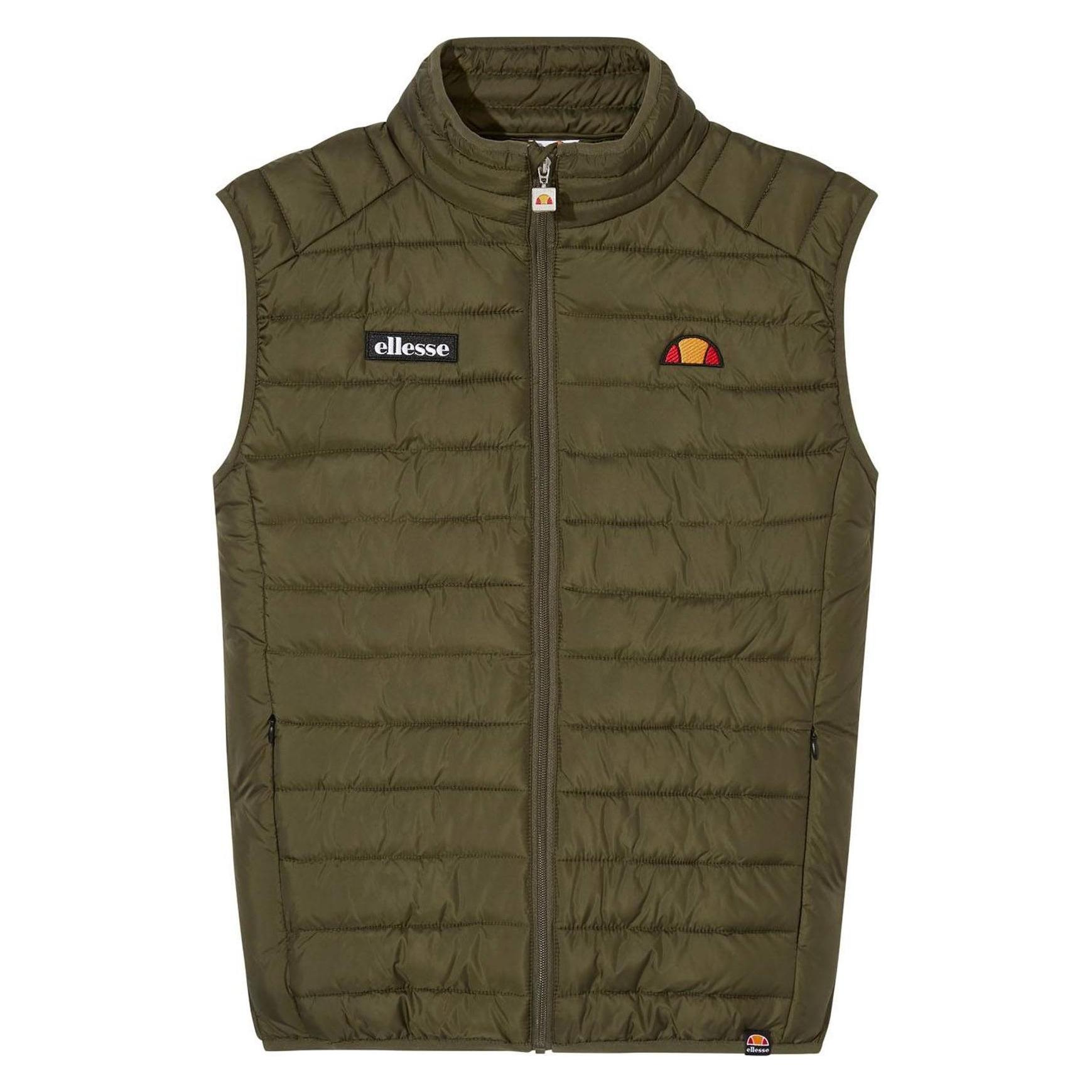 Ellesse, Herren, Westen, Sweatjacke Casual Bequem Sitzend Bardy Gilet - 14529, Grün, (M)