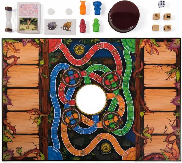 Actual product image Spin Master Twist Master Gra Jumanji (Polish, 2 - 4 Players)