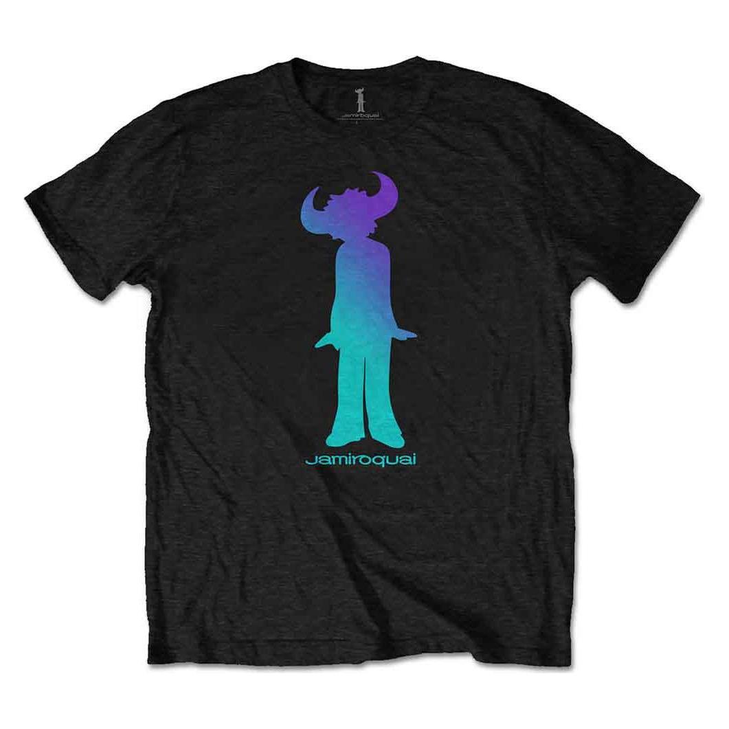 Jamiroquai, Herren, Shirts, Buffalo Gradient, Schwarz, (M)