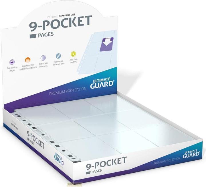 Immagine prodotto Ultimate Guard Inserti per cartelle 9 tasche 100 pz.