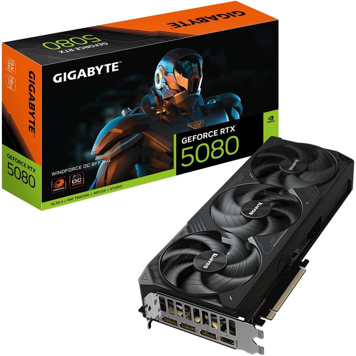 Gigabyte GeForce RTX 5080 WINDFORCE OC SFF (16 GB)