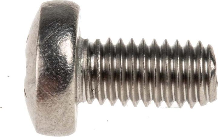 Produktbild RS PRO Schrauben Linsenkopf A4 Kreuz M5x10mm
