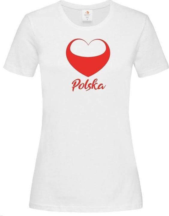 Image du produit Arpex Damen T-Shirt mit Herz-Print Polen S (S)