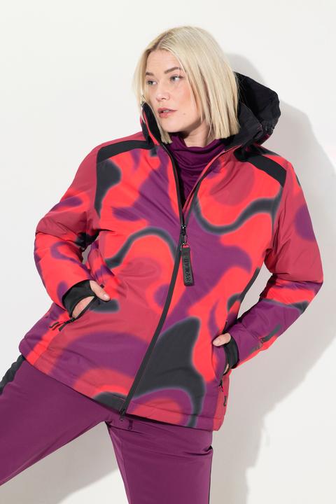 Produktbild Ulla Popken HYPRAR Performance-Jacke, wasserdicht, Schneefang, Kapuze (56)