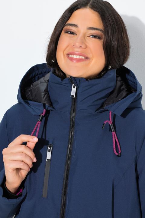 Produktbild Ulla Popken HYPRAR Funktionsjacke, wasserabweisend, Kapuze (62)