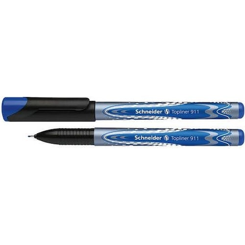 Schneider, Schreibstifte, Fineliner Topliner 911 (Blau, Blue, 1 x)