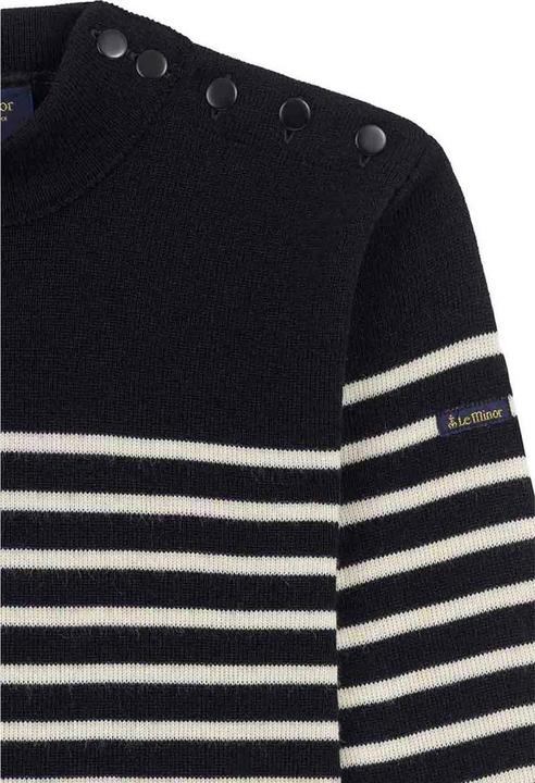 Actual product image Le Minor marinière round-neck jumper (S)