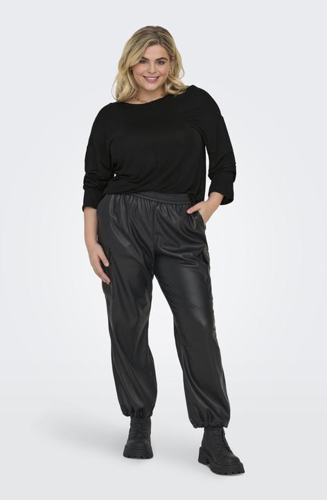Actual product image Only Curvy plain top with long sleeves (46, 48)