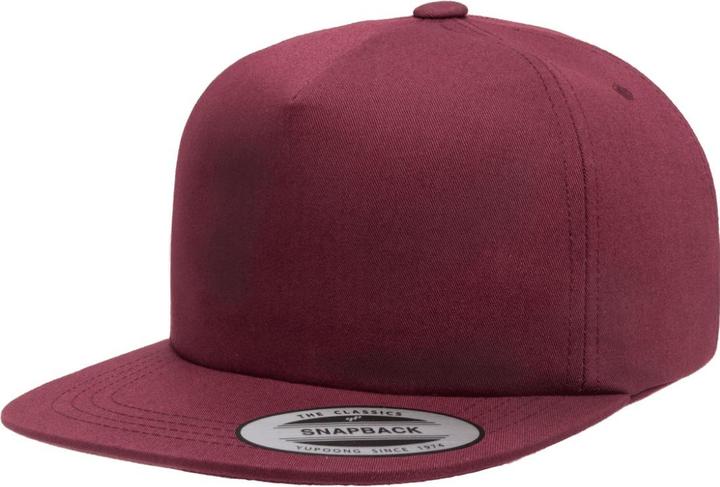 Actual product image Flexfit 5 Panel Unstructured Snapback Cap