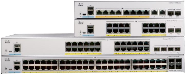 Produktbild Cisco PoE+ Switch C1000-16P-E-2G-L 16 Port (16 Ports)