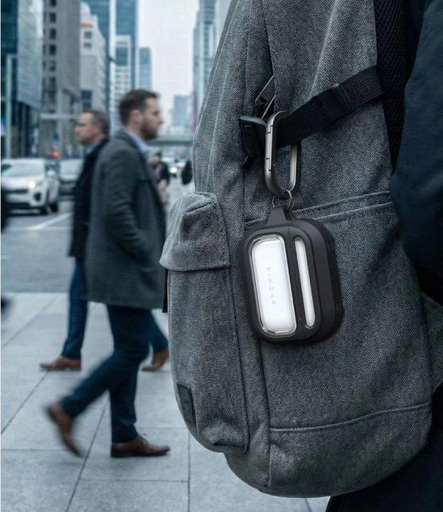 Actual product image Ringke Ux Magnetisch Magsafe Apple Airpods Pro 3 Schwarz/Klar (Headphone sleeve)