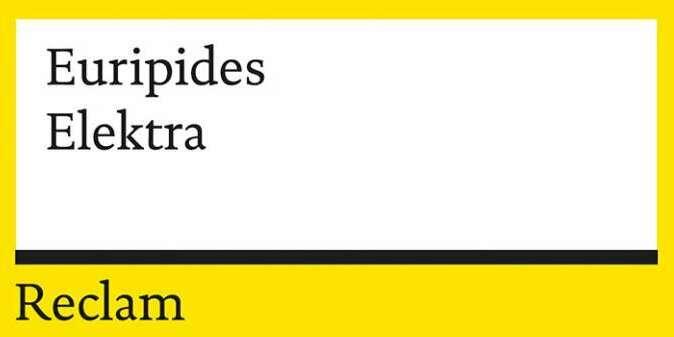 Produktbild Elektra (Deutsch, Euripides, 2005)