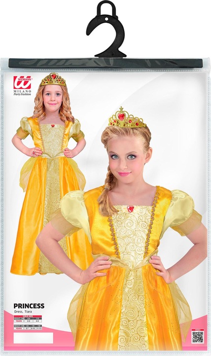 Produktbild Widmann Prinzessin Kostüm inkl. Tiara (116)