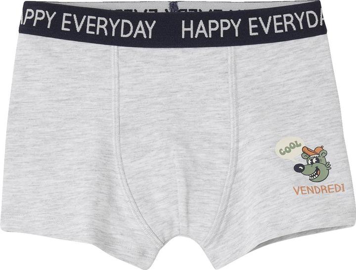 Produktbild Vertbaudet Bio-Kollektion: 7er-Pack Jungen Boxershorts mit Wochentag und Schriftzug (116, 7er Pack)
