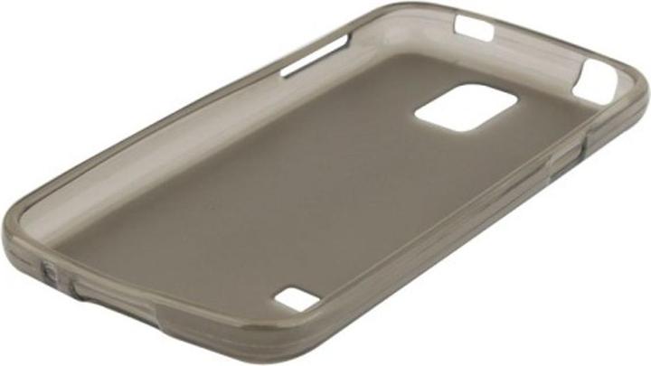 Produktbild König Design Handyhülle TPU Case für Samsung Galaxy S5 mini Grau (Samsung Galaxy S5 Mini)