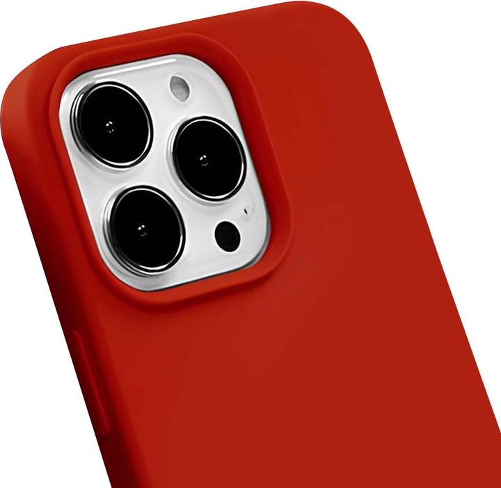 Actual product image Crong Magnetic Case - Case for iPhone 13 Pro Max MagSafe (Red) (Apple iPhone 13 Pro Max)