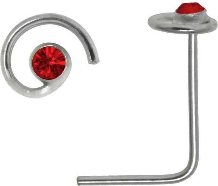 Rosso, argentato