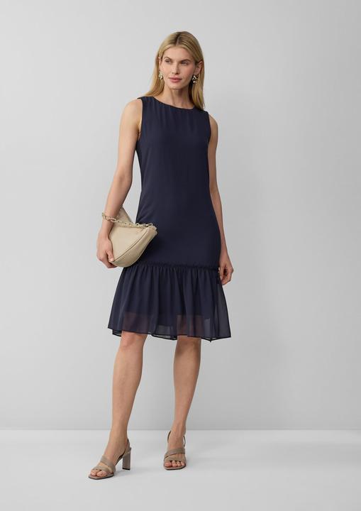 Produktbild S.Oliver Kleid Ausgestelltes Chiffon-Kleid mit Volants (38)