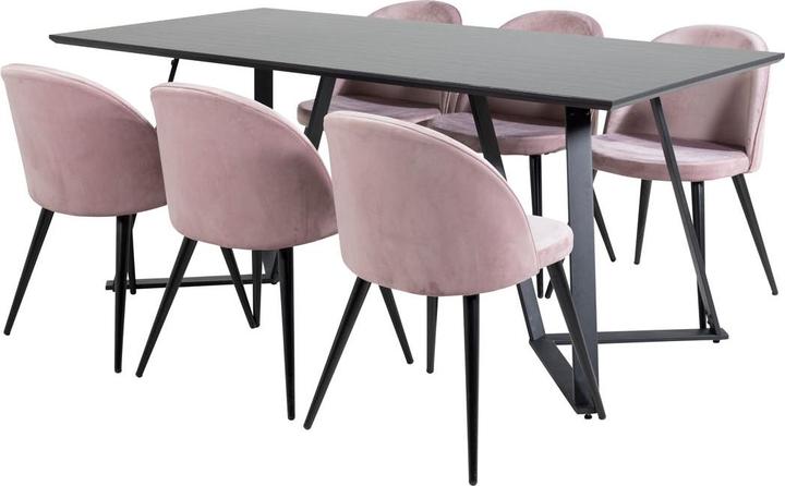 Produktbild Ebuy24 Essgruppe Marina 23 (7-teilig) (MDF, Stahl)