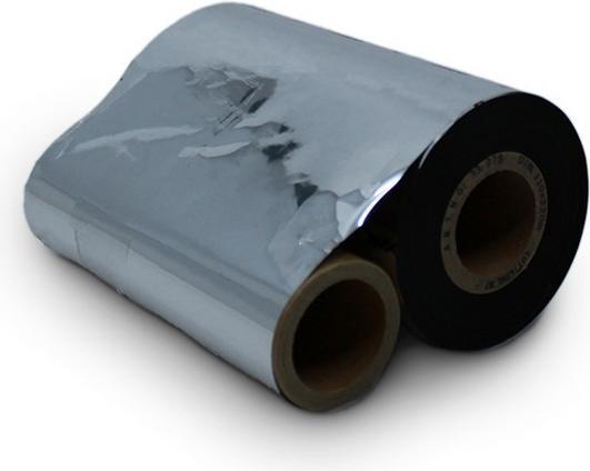 Produktbild Helvetikett Thermotransfer Farbband Wachs/Harz 76 mm x 260 m (7.60 cm, Schwarz)