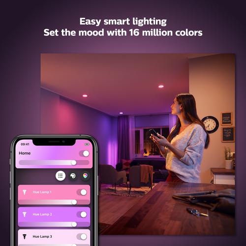 Actual product image Philips Hue White & Color Ambiance BT (GU10, 5.70 W, 350 lm, 1 x, G)