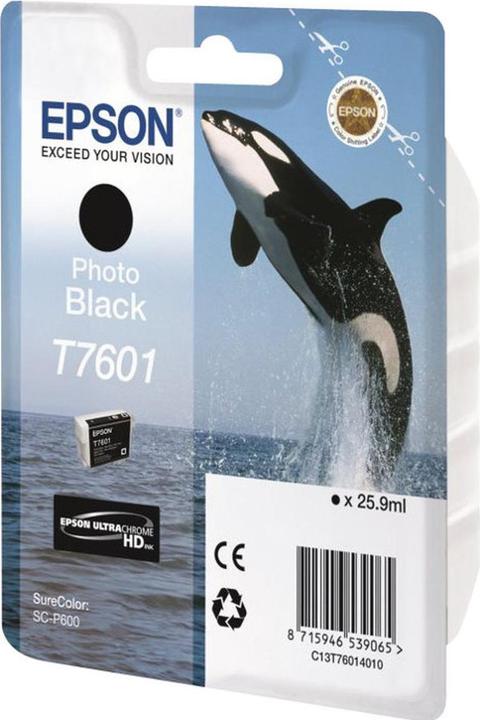 Immagine prodotto Epson T7601 Ultra Chrome HD (PBK)