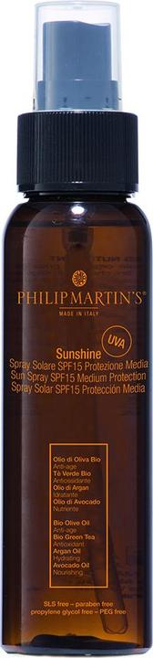 Immagine prodotto Philip Martin's Spray solare Sunshine protezione media SPF (Spray solare, SPF 15, 100 ml)