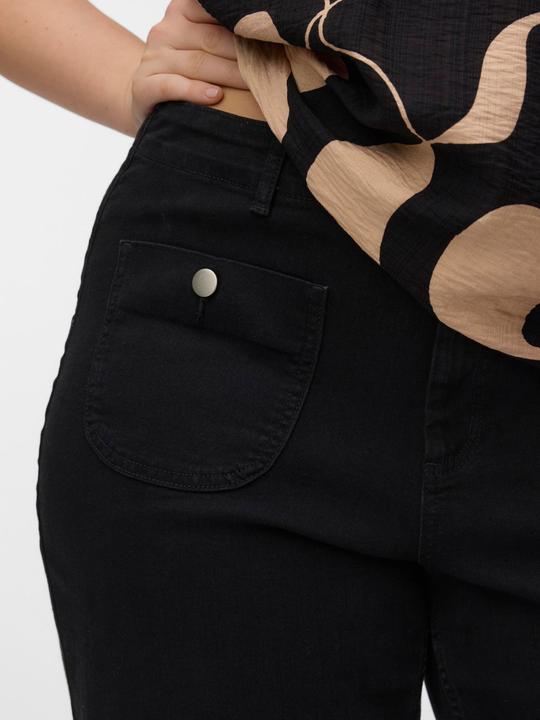 Actual product image Vero Moda VMCKAYLA Hohe Taille Weiter Beinschnitt Jeans Weit geschnitten (W52/L32)