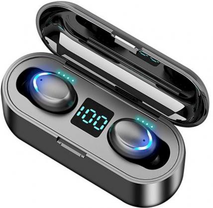 Produktbild Fusion F9 kabelloser Kopfhörer schwarz (4 h, Kabellos)