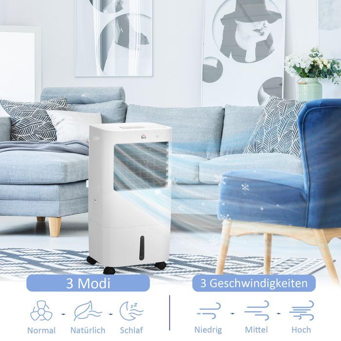 Produktbild Swisshandel24 3 in 1 Mobile Klimaanlage mit Luftbefeuchtung Wasserkühlung (20 m²)