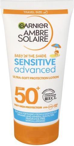 Produktbild Garnier Ambre Solaire Kids Sensitive Advanced Baby In The Shade (Sonnencreme Gesicht, SPF 50, 50 ml)