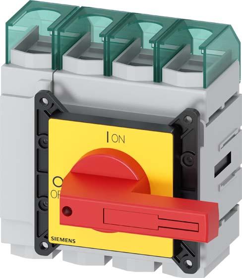 Actual product image Siemens 3LD58200TL13 SENTRON switch-disconnector 4-pole 150A 50kA