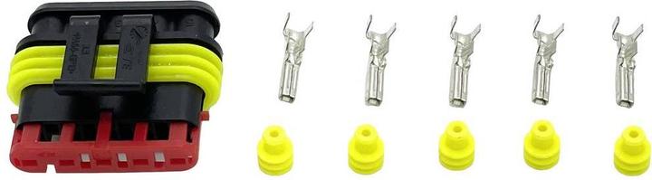 Actual product image MTA SuperSeal connector 1.5mm - 5 pole - female