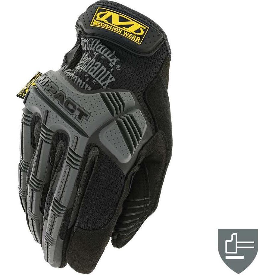Mechanix Wear, Schutzhandschuhe, Gloves Mechanix M-Pact 58 black size 9 / M. Velcro, TrekDry, faux leather, palm, teeth,...