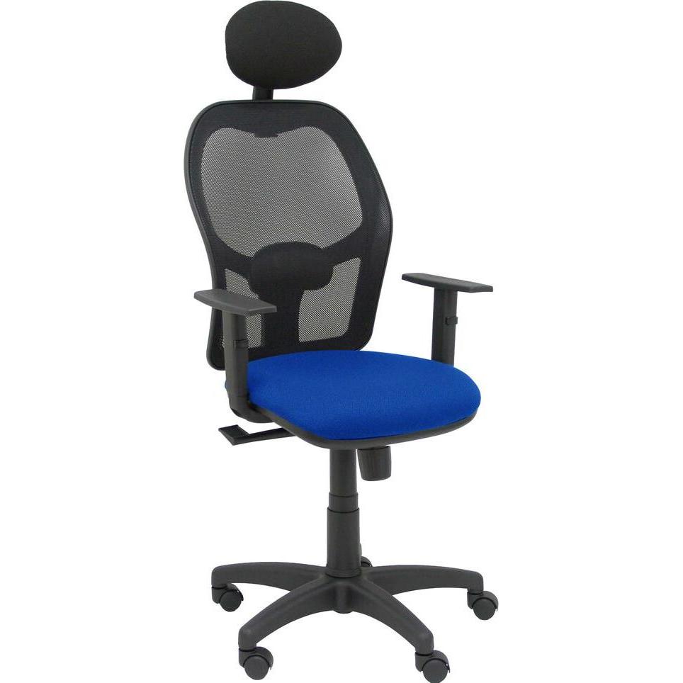Piqueras y Crespo, Bürostuhl, Bürostuhl mit Kopfstütze Alocén P&C B10CRNC Blau