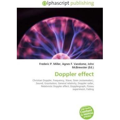 Doppler effect, Fachbücher von Agnes F. Vandome, Frederic P. Miller, John McBrewster