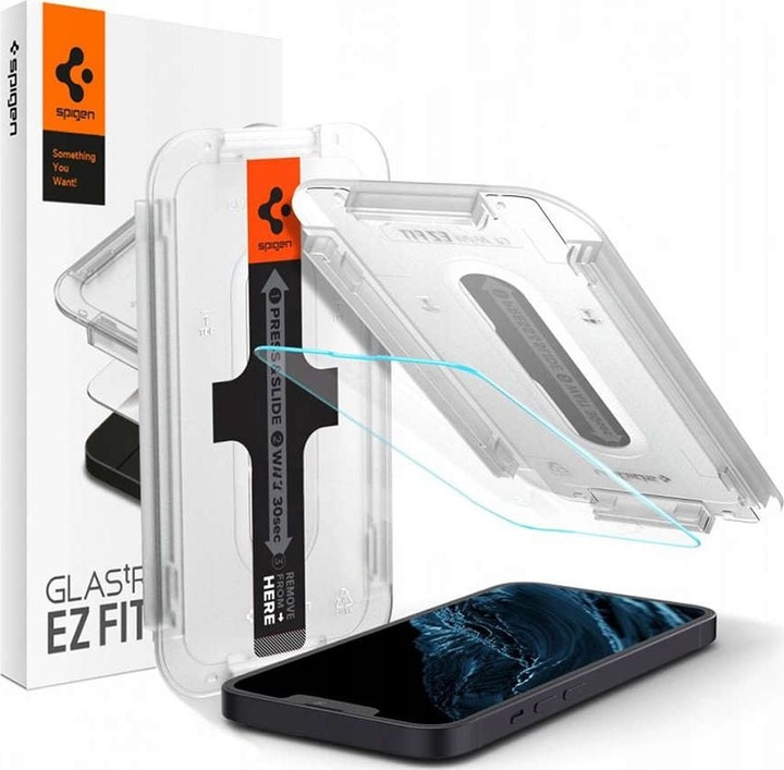 Produktbild Spigen Gehärtetes Glas GLAS.tR ez Passend für Apple iPhone 13 (1 Stück, Apple iPhone 14, Apple iPhone 13, Apple iPhone 16e, Apple iPhone 13 Pro)
