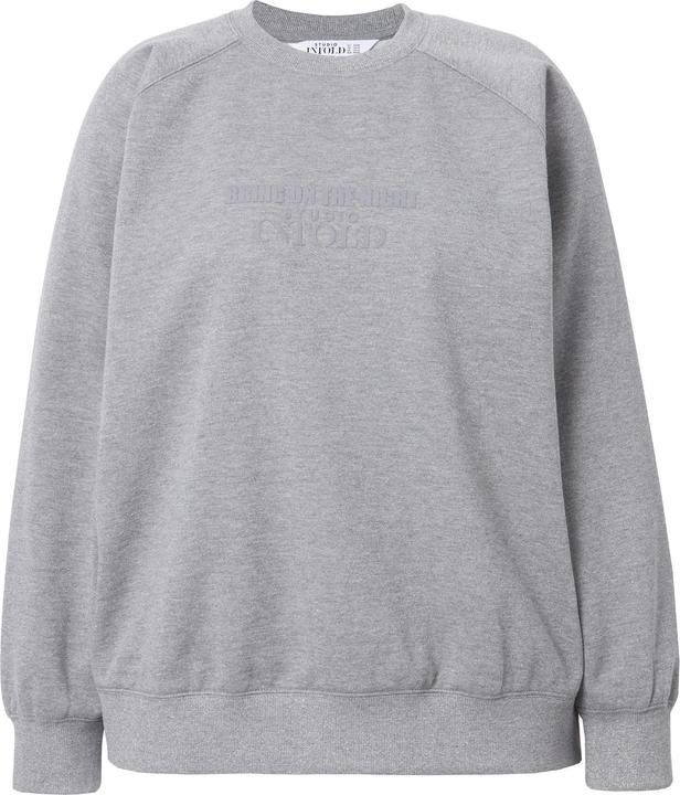 Produktbild Studio Untold Sweatshirt, oversized, Glitzereffekt, Statement Print (50, 52)