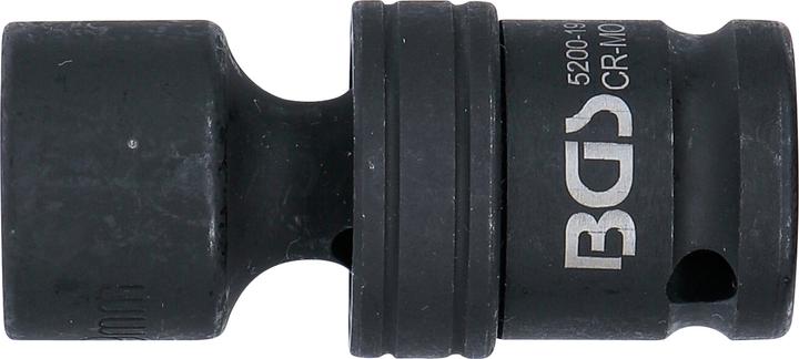 Actual product image BGS Impact Ball Joint Socket 12.5 mm (1/2") Drive 19 mm (19 mm)