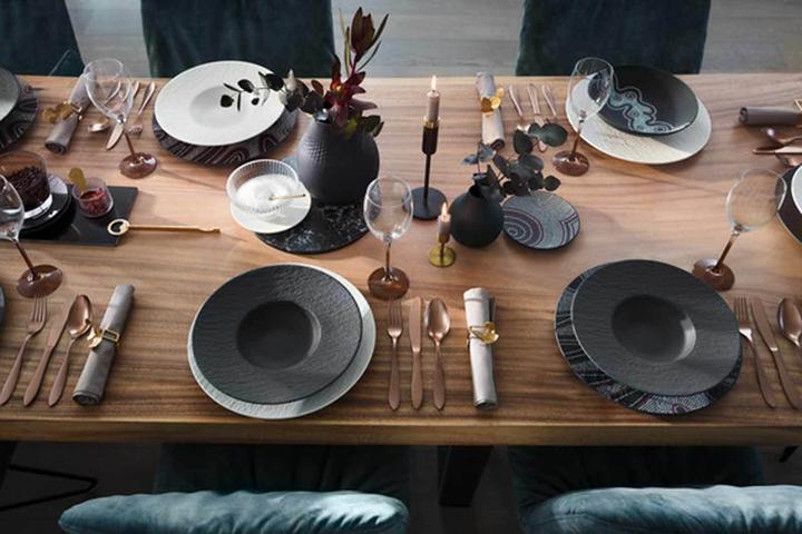 Actual product image Villeroy & Boch Speiseteller Manufacture Rock (1 x, 27 cm)