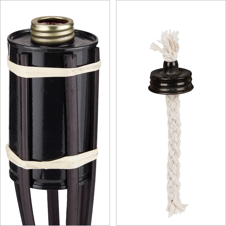 Actual product image Relaxdays Garden Torch