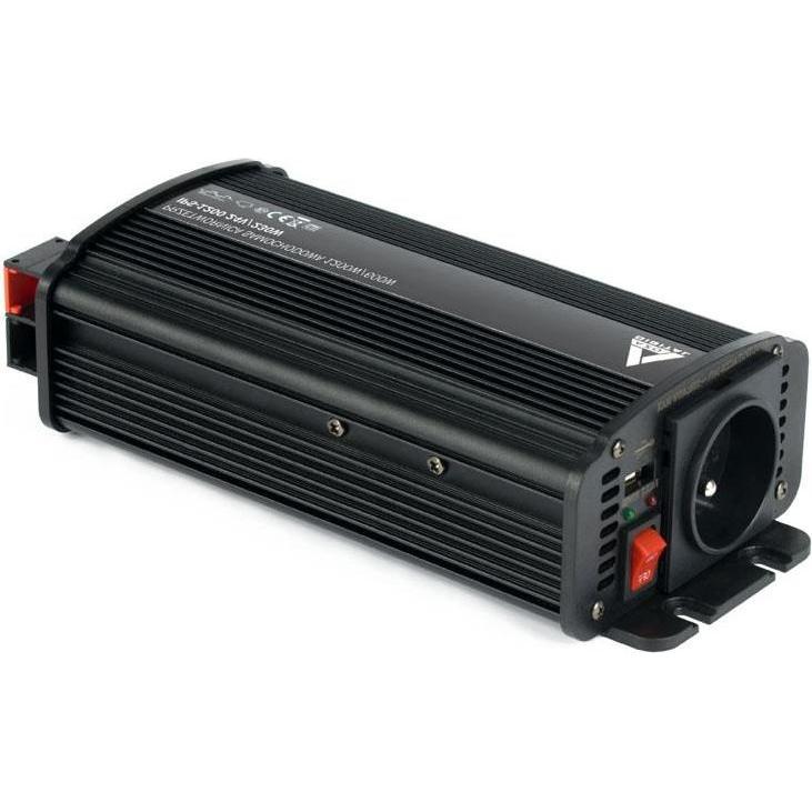 Digital, Spannungswandler, Samochodowa przetwornica napięcia 12 VDC / 230 VAC IPS-1200U 1200W