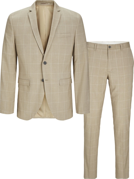 Produktbild Jack & Jones Karierter Super Slim-Fit Anzug (46)