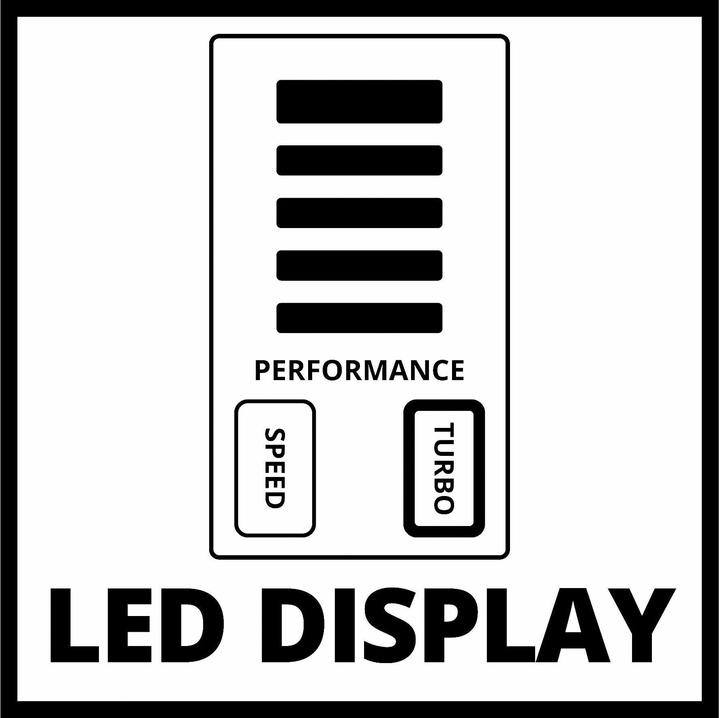 Energie-Label Einhell GP-LB 18/200 Li E-Solo PowerX-Change (Akkubetrieb, Laubbläser)