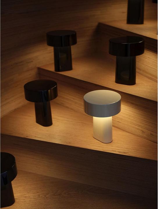 Image du produit Zone Denmark Tischleuchte Oblong Silber (120 lm)