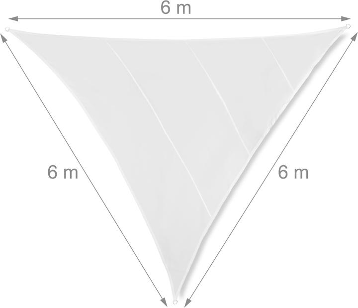 Produktbild Relaxdays Sonnensegel (51 x 60 cm)